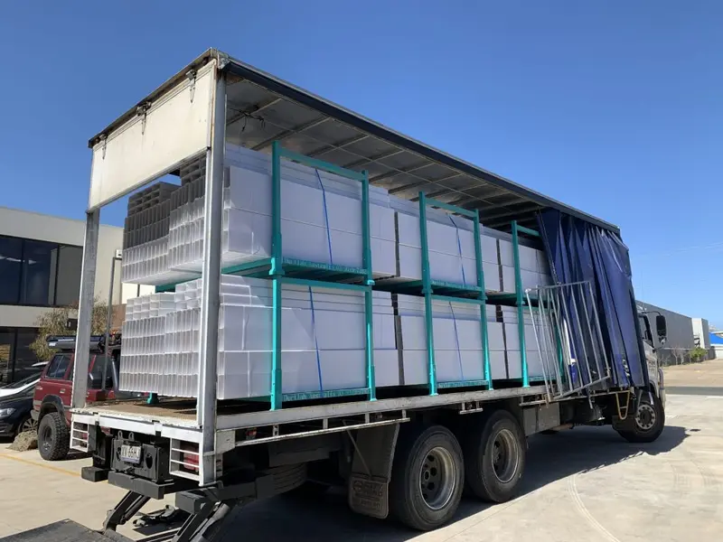 Flat duct systems ready for dispatch
